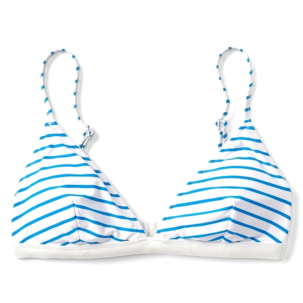 GAP Stripe Triangle Bikini Top, XL - Picture 3 of 5